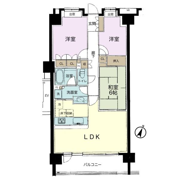 プラザ学園前6号棟