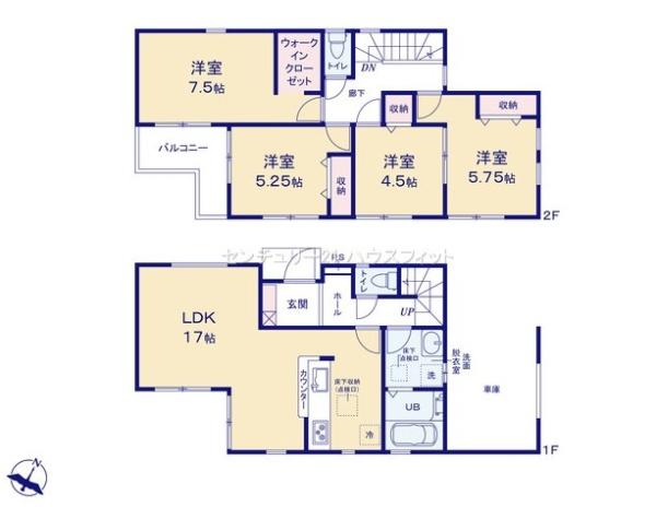 千葉市稲毛区長沼町　新築戸建