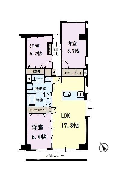 稲毛ビューハイツ3号棟