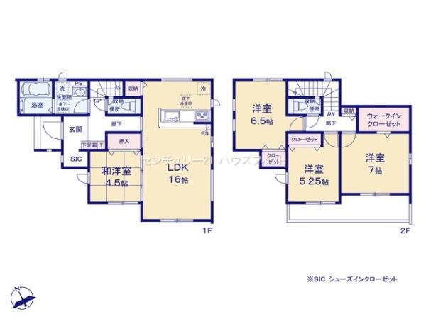千葉市稲毛区園生町　新築戸建