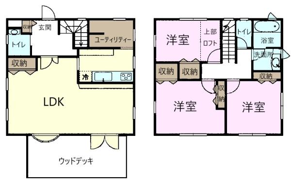 千葉市若葉区小倉台5丁目　中古戸建