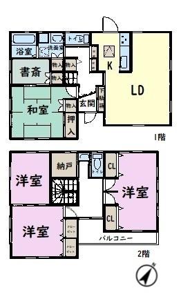千葉市若葉区若松町　中古戸建