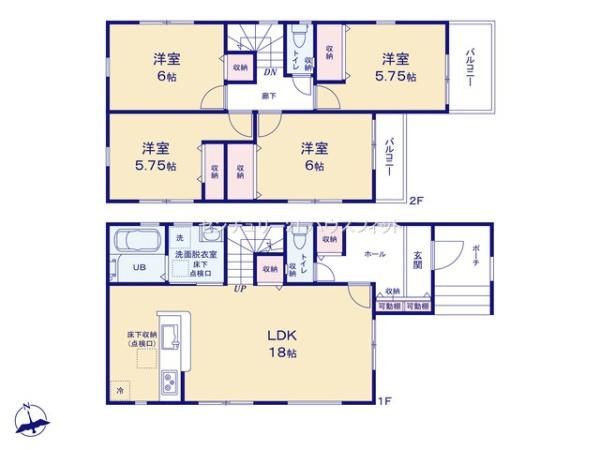 千葉市若葉区千城台東1丁目　新築戸建