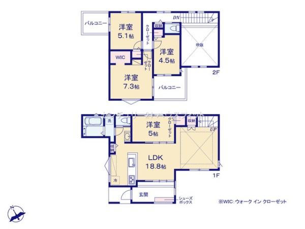 千葉市若葉区若松町　新築戸建
