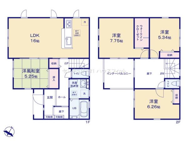 市原市北国分寺台2丁目　新築戸建