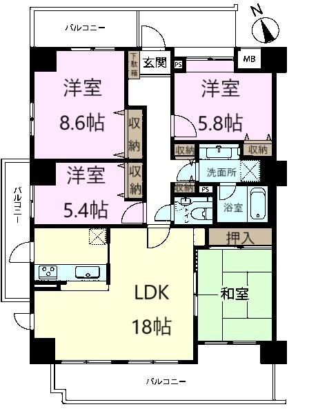 ツインエルシティ千葉弐番館