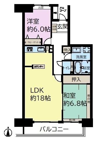 プラザ学園前10号棟