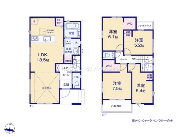千葉市若葉区桜木北3丁目　新築戸建