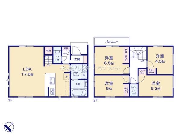 千葉市稲毛区園生町　新築戸建