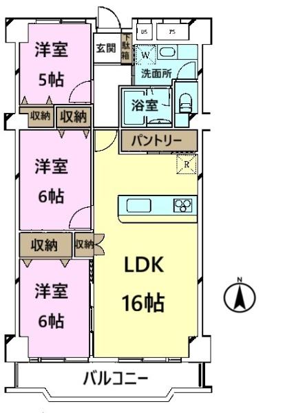 ハイマートA(間取り)