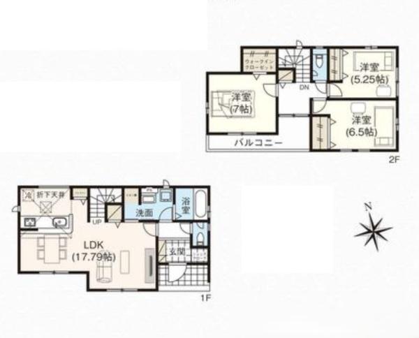 四街道市内黒田 新築戸建