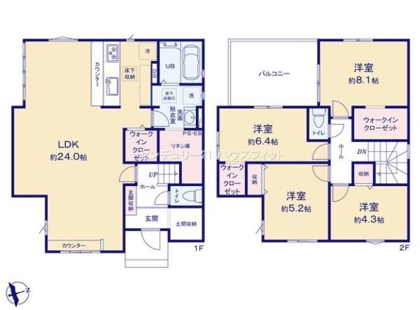千葉市若葉区加曽利町　新築戸建