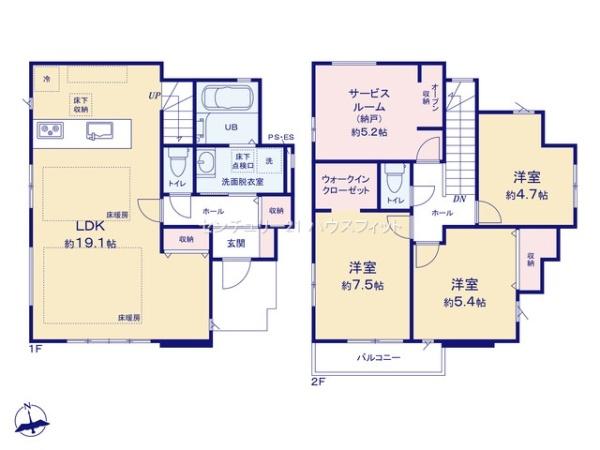 千葉市稲毛区小仲台9丁目　新築戸建