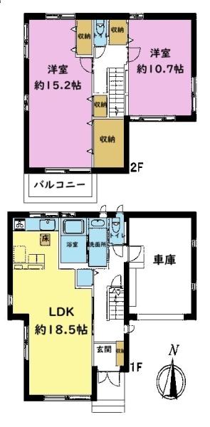 千葉市若葉区若松町　中古戸建