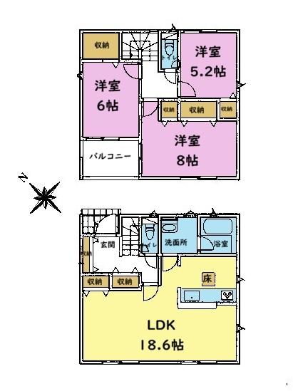 千葉市若葉区桜木北3丁目　新築戸建