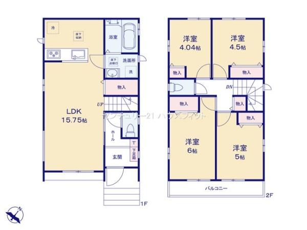 千葉市若葉区桜木北1丁目　新築戸建