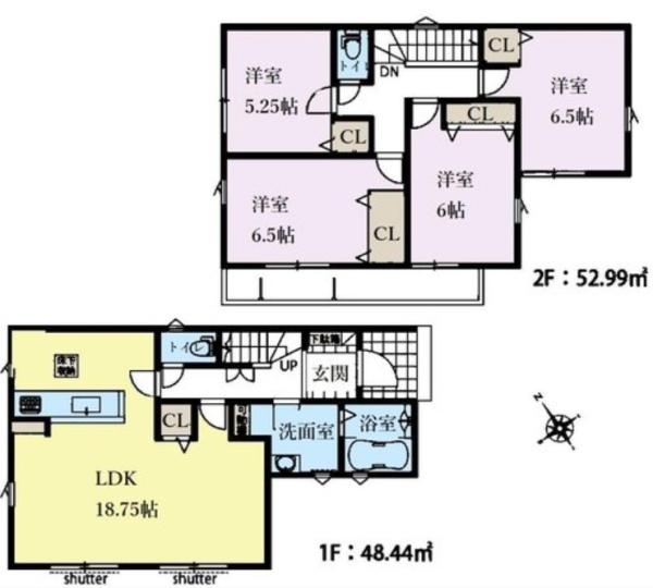 千葉市若葉区若松台2丁目　新築戸建