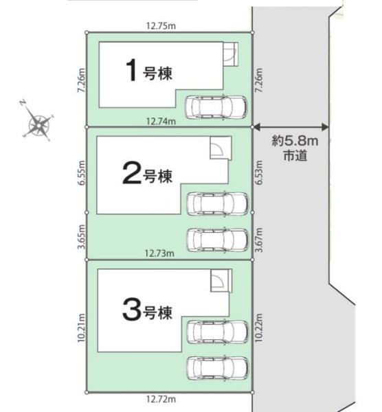 千葉市若葉区若松台2丁目　新築戸建