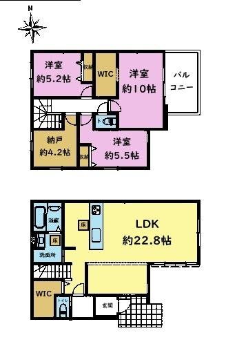 千葉市若葉区千城台北2丁目　新築戸建