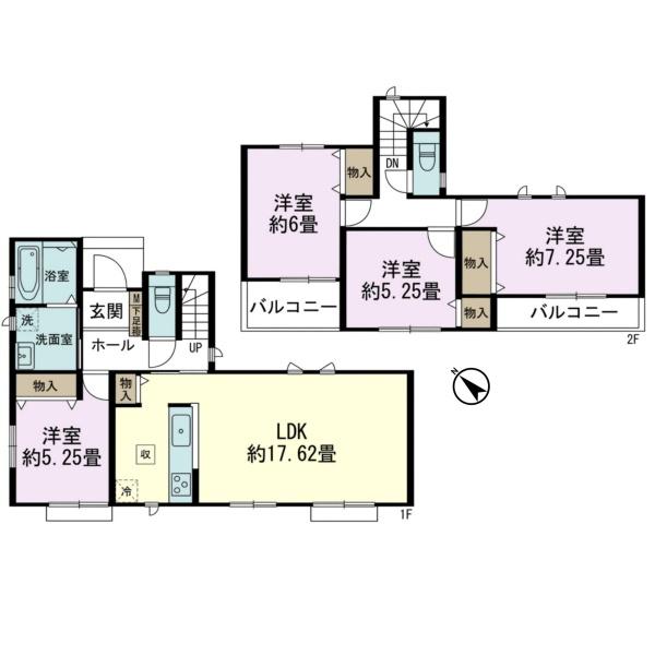 千葉市若葉区都賀の台4丁目　新築戸建