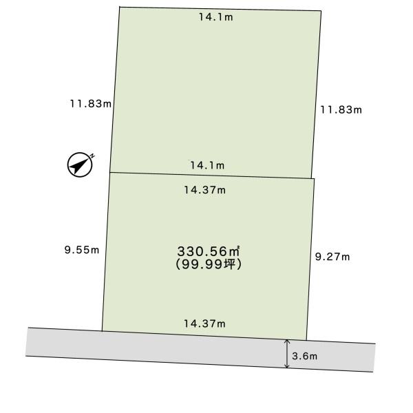 千葉市緑区誉田町１丁目の土地