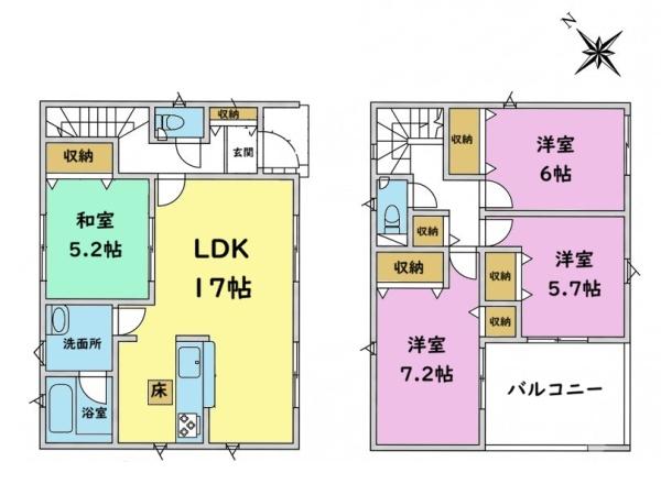 千葉市若葉区中田町の新築一戸建
