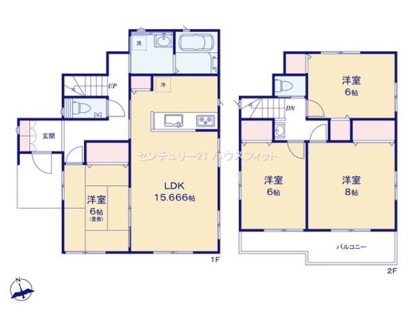 四街道市内黒田　新築戸建
