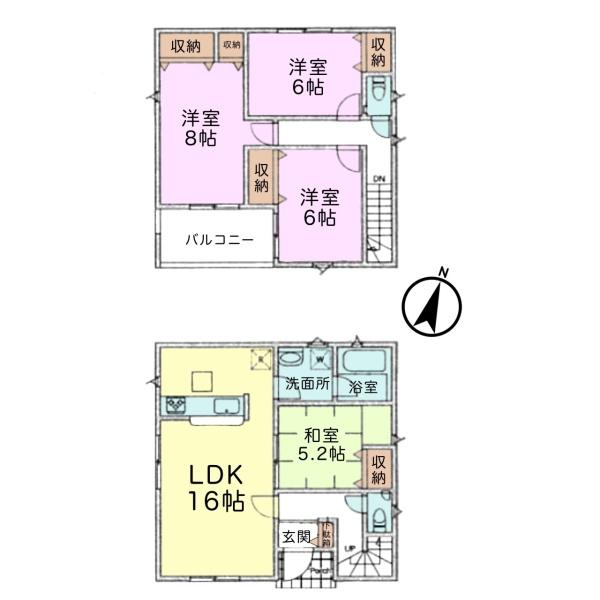 四街道市内黒田　新築戸建