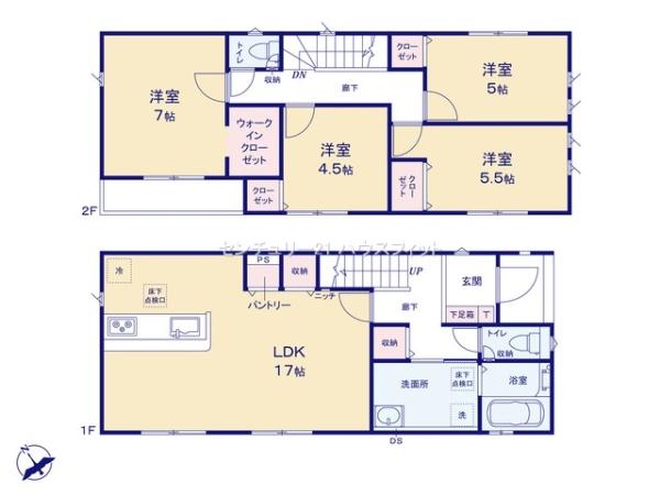 千葉市中央区白旗3丁目　新築戸建