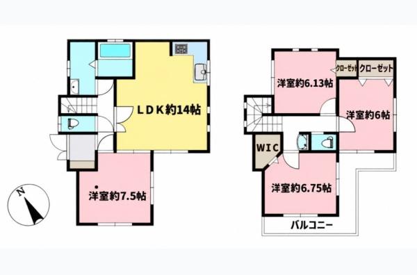 千葉市稲毛区園生町の中古一戸建て