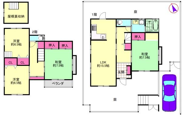 堺市南区城山台4丁中古戸建