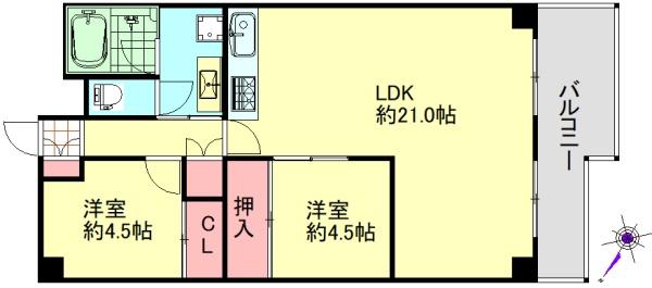 天保山第五コーポ二号棟