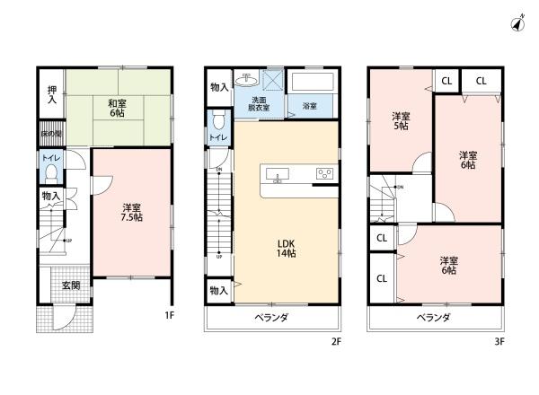 大阪市此花区春日出北３丁目の中古一戸建