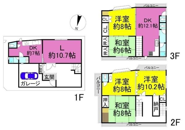 京都市伏見区向島善阿弥町の中古一戸建て