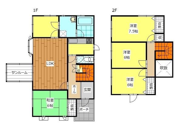 名張市つつじが丘北６番町の中古一戸建て