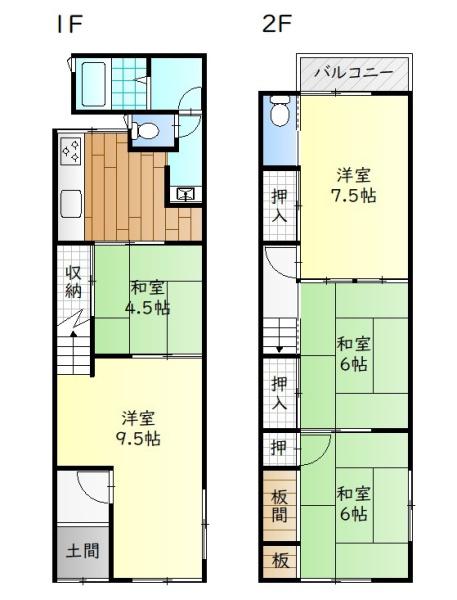 京都市北区大宮南椿原町の中古一戸建