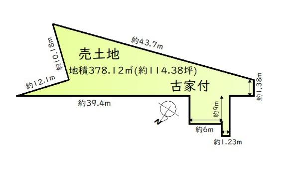 枚方市藤阪元町３丁目の土地