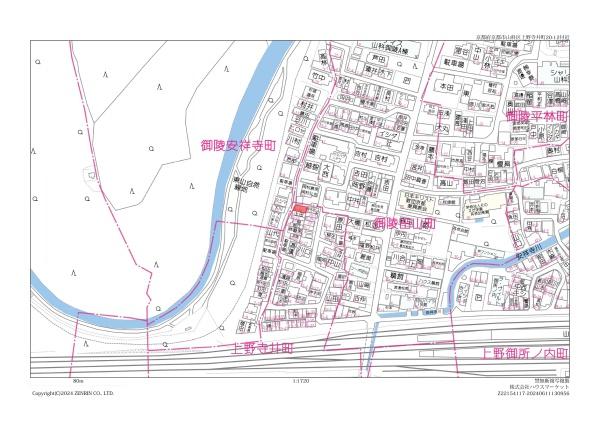京都市山科区上野寺井町の中古一戸建て