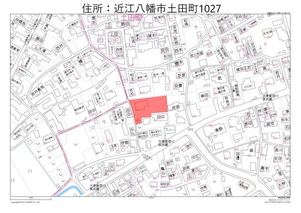 近江八幡市土田町の土地