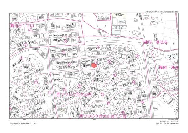 亀岡市西つつじケ丘大山台1丁目の土地(その他)