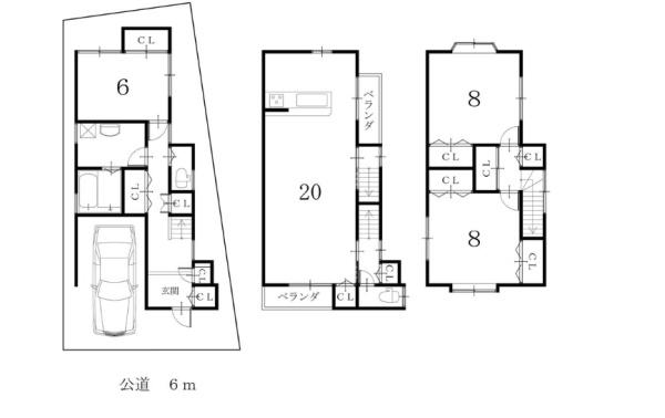 京都市伏見区久我森の宮町の中古一戸建