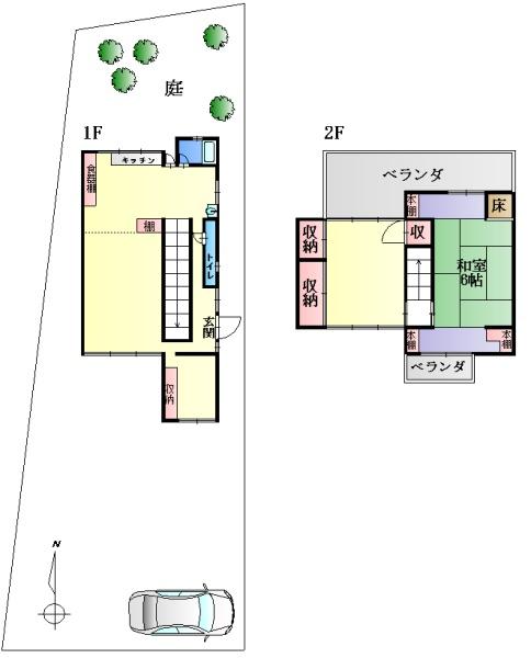 大津市富士見台の中古一戸建