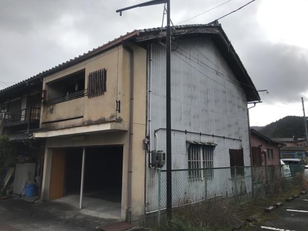 南丹市八木町東久保　JR八木駅前　店舗付き住宅