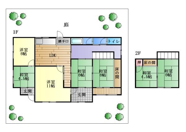 大津市苗鹿２丁目の中古一戸建