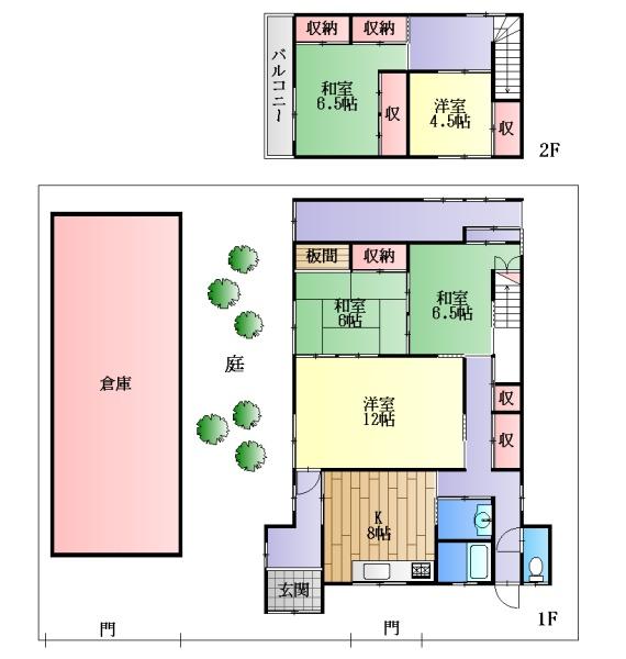 高島市安曇川町西万木の中古一戸建て