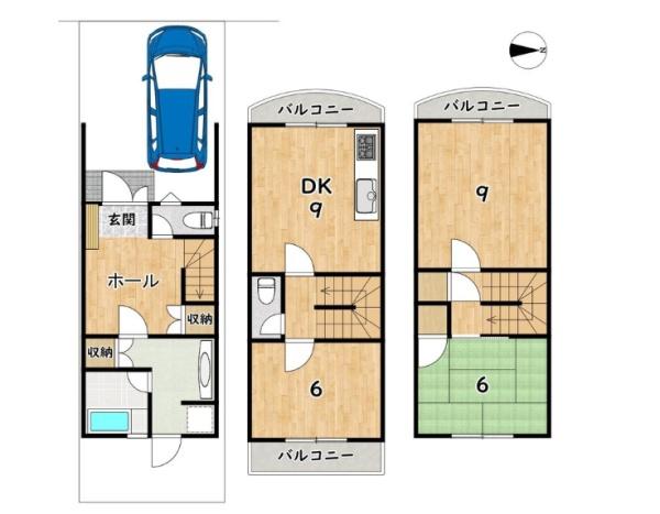 京都市山科区東野森野町の中古一戸建て