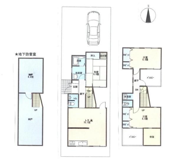 京都市北区上賀茂松本町の中古一戸建て