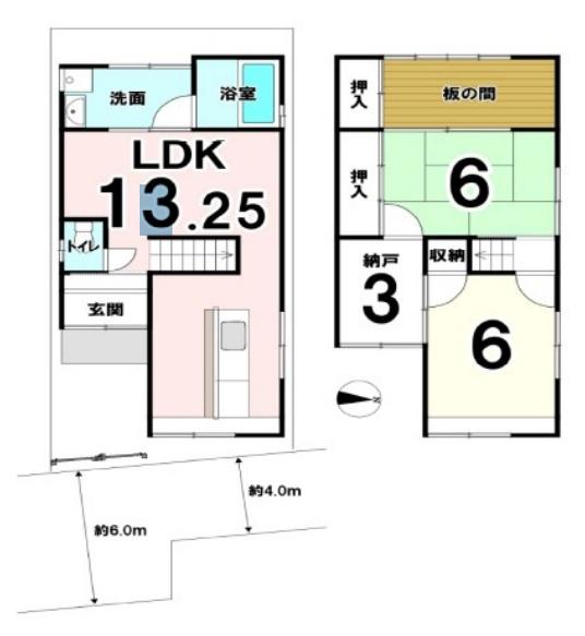 京都市伏見区淀樋爪町の中古一戸建て