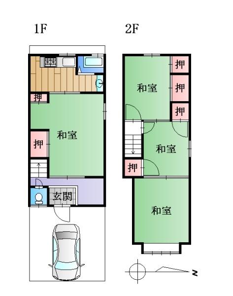 京都市北区上賀茂馬ノ目町の中古一戸建て