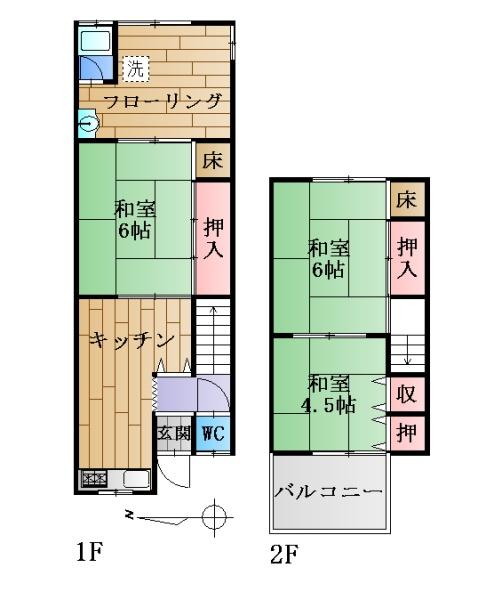 城陽市寺田深谷の中古一戸建